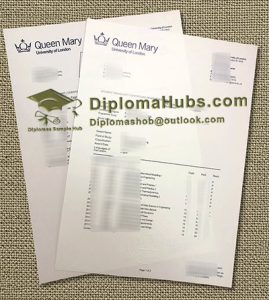 Queen Mary University of London Transcript